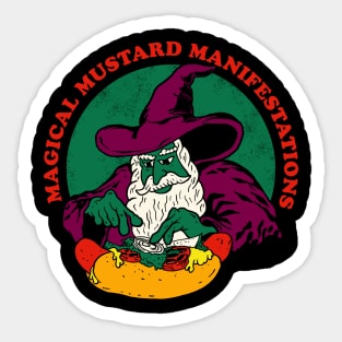 Magical Mustard Manifestations Sticker